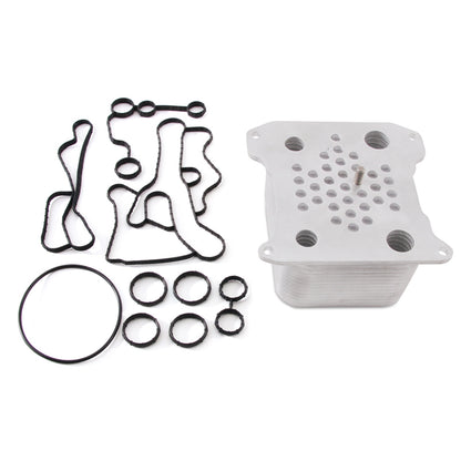 Mishimoto 08-10 Ford 6.4L Powerstroke Substituição Kit de Resfriador de Óleo