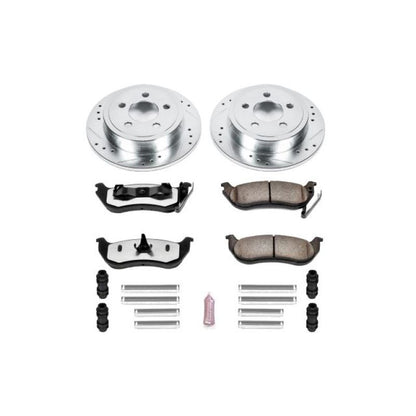 Power Stop 03-07 Jeep Liberty Rear Z36 Kit de freno de camión y remolque
