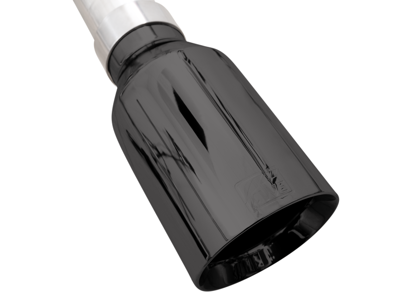Escape traseiro duplo AWE 0FG 21+ Ford F150 Cat-Back de 5 pol. Pontas Diamond Black