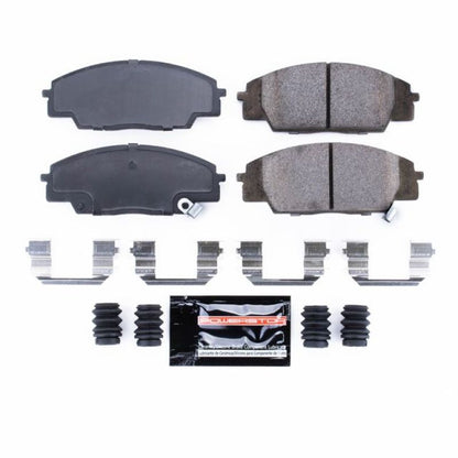 Pastilhas de freio esportivas Power Stop 07-10 Acura CSX Front Z23 Evolution com hardware