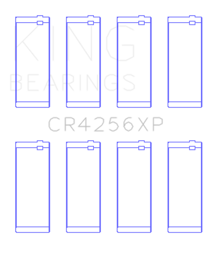 King Engine Bearings 03-05 Dodge Neon SRT4 2.4L Performance Rod Bearing Set - Size +0.25mm