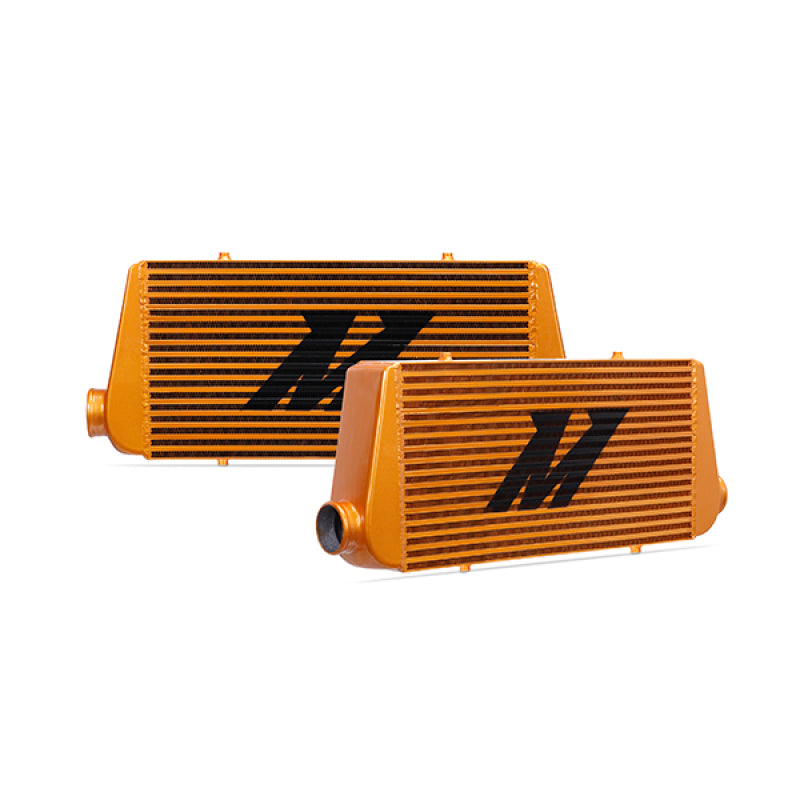 Intercooler Mishimoto Universal Gold R Line Tamaño total: 31x12x4 Tamaño del núcleo: 24x12x4 Entrada / Salida