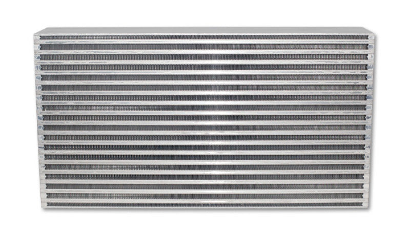 Apenas núcleo do intercooler ar-ar vibrante (tamanho do núcleo: 22 pol. de largura x 11,8 pol. de altura x 4,5 pol. de espessura)