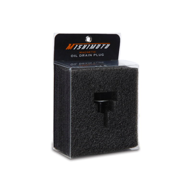 Bujão de drenagem de óleo magnético Mishimoto M14 x 1,25 preto