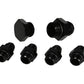 Aeromotive A4 Regulator Fitting Kit (for two (2) carbs) (4) AN-06/(1) AN-10/(1) AN-10 Plug)