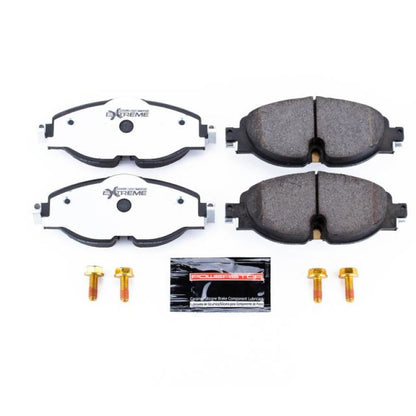 Pastilhas de freio Power Stop 15-19 Audi A3 Front Z26 Extreme Street com hardware