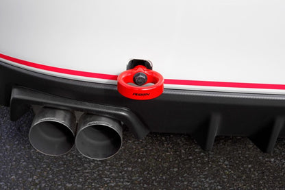 Perrin 15-19 Subaru WRX/STI Kit de Gancho de Remolque (Trasero) - Rojo