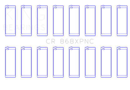 King Engine Bearings Ford 4.6L/5.4L V8 SOHC Performance Coated Rod Bearing Set - Size STD