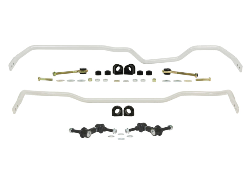 Whiteline 90-93 Nissan Skyline R32 GTR GTS-4 AWD Kit de montaje de barra estabilizadora delantera y trasera