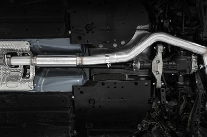 MBRP 2022+ Subaru WRX 3in Cat-Back Dual Split Trasero Quad Puntas de fibra de carbono Race Profile Escape