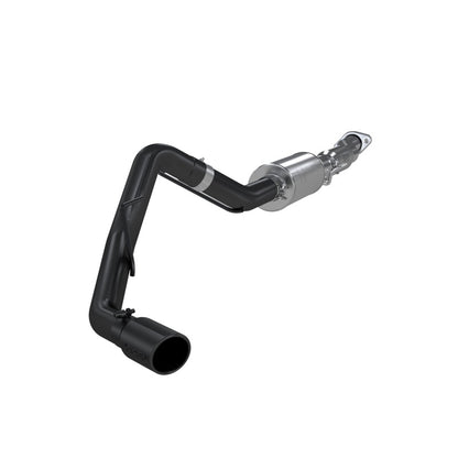MBRP 11-14 Ford F150 3in Cat Back Sistema de escape con revestimiento negro de salida de un solo lado