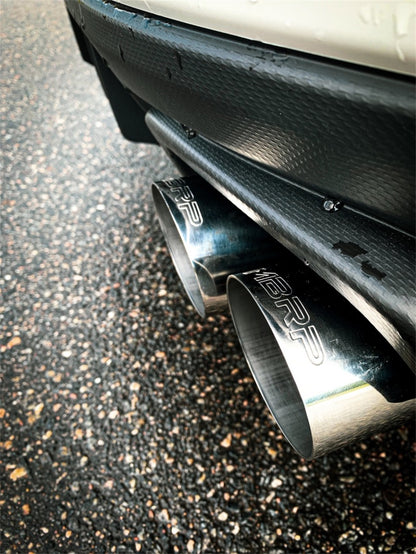 MBRP 15-19 Subaru WRX 2.0L/STI 2.5L 3 pol. Saída traseira dupla dividida com ponteiras de 3,5 pol. - T304 (versão de rua)