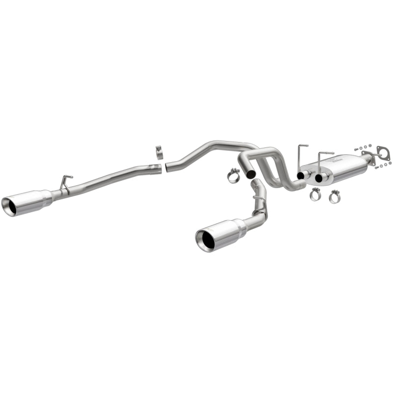 MagnaFlow 2019 Ram 1500 V8 5.7L (excepto Tradesman) Sistema de escape Cat-Back pulido 409SS de 3 pulg.