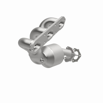 MagnaFlow Direct Fit Catalytic Converter 2006 Porsche Cayman 3.4L Underbody