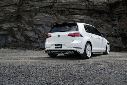 MBRP 15-19 VW Golf R MK7/MK7.5 3in T304 Cat Back Escape con puntas de fibra de carbono