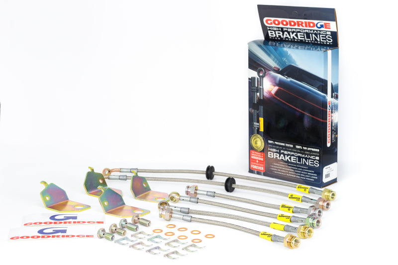 Goodridge 05+ Pontiac GTO Latiguillos de freno
