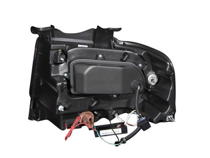 ANZO 2007-2014 Ford Expedition Projetor Faróis com Halo Preto