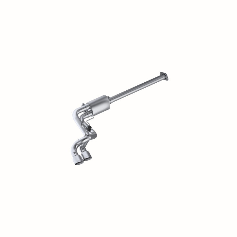 MBRP 09-14 Ford F150 Pre-Eje 4.5in OD Tips Dual Outlet T409 3in Cat Back Escape