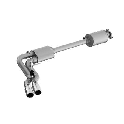 MBRP 15-20 Ford F150 T409 Pre-Eje 4in OD Tips Dual Outlet 3in Cat Back Escape
