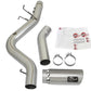 aFe ATLAS 5in DPF-Back Aluminized Steel Exhaust System w/Polished Tips 2017 GM Duramax 6.6L (td) L5P