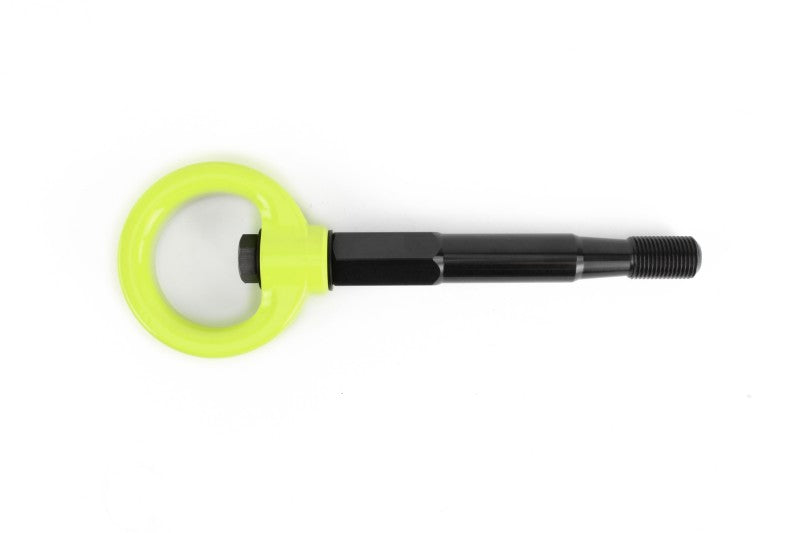 Perrin 15-17 Subaru WRX/STI Kit de gancho de remolque (delantero) - amarillo neón