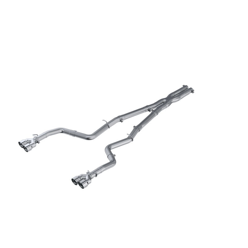 MBRP 15-16 Dodge Challenger 5.7L HEMI Cat Back Dual Split traseiro
