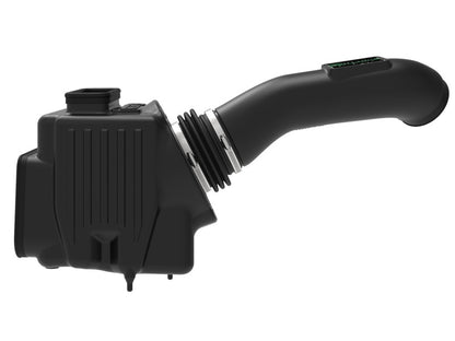 aFe Quantum Pro DRY S Sistema de admisión de aire frío 17-18 GM/Chevy Duramax V8-6.6L L5P - Seco