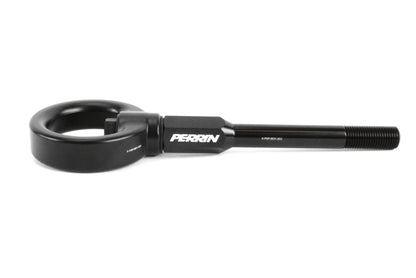 Perrin 02-07 Subaru WRX/STI Kit de gancho de remolque (delantero) - Negro plano