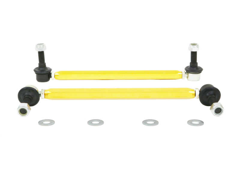 Whiteline 18-19 Kia Stinger Ensamblaje de barra estabilizadora delantera Bola de acero ajustable resistente
