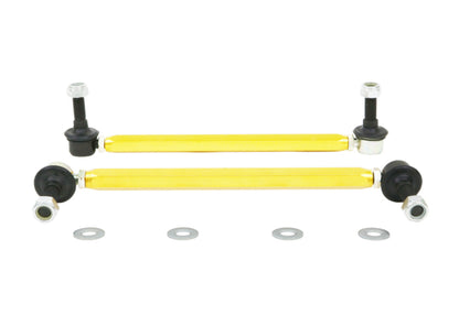 Whiteline 18-19 Kia Stinger Ensamblaje de barra estabilizadora delantera Bola de acero ajustable resistente