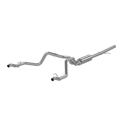 MBRP 2019 Chevrolet Silverado 1500 4.3L/5.3L 2.5in Cat Back Dupla Saída Traseira - T409