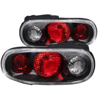 ANZO 1990-1997 Mazda Miata Luces traseras negras