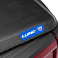 Lund 99-17 Ford F-250 Super Duty Styleside (6.8ft. Bed) Hard Fold Tonneau Cover - Black