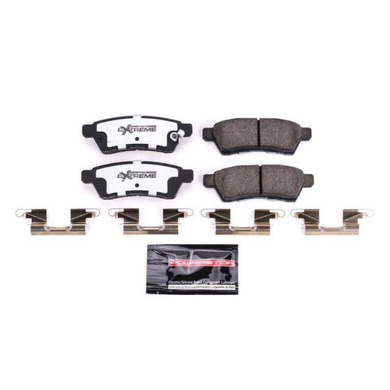 Power Stop 05-19 Nissan Frontier Rear Z36 Truck &amp; Tow Pastillas de freno con hardware