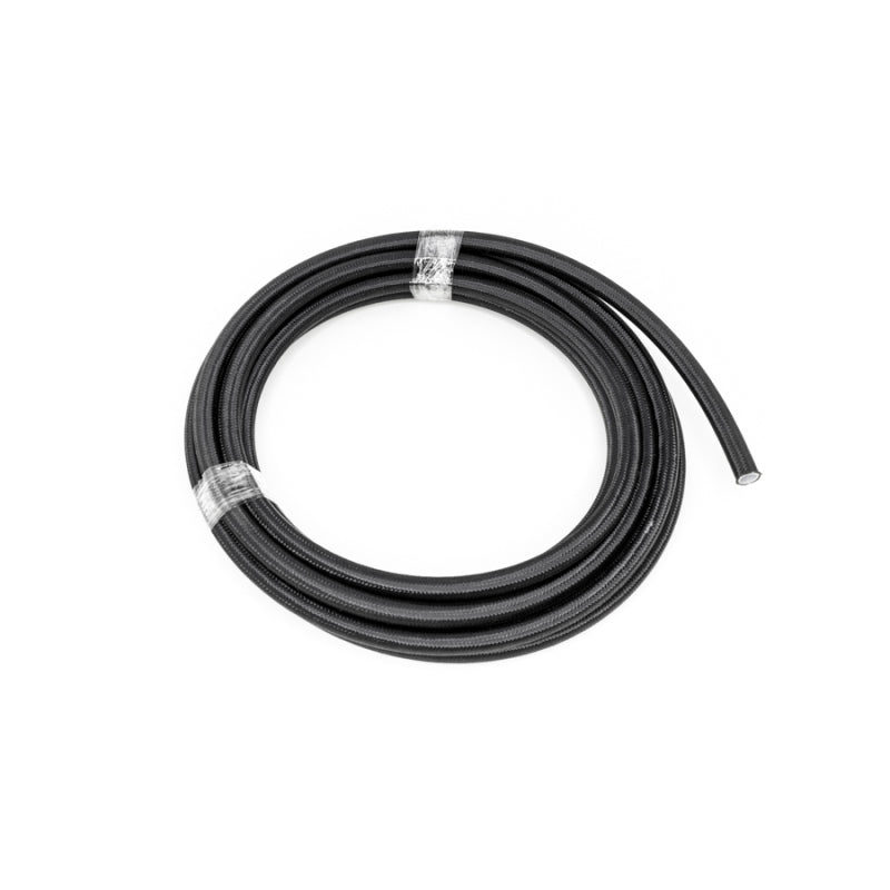 DeatschWerks 6AN preto nylon trançado PTFE mangueira 20 pés