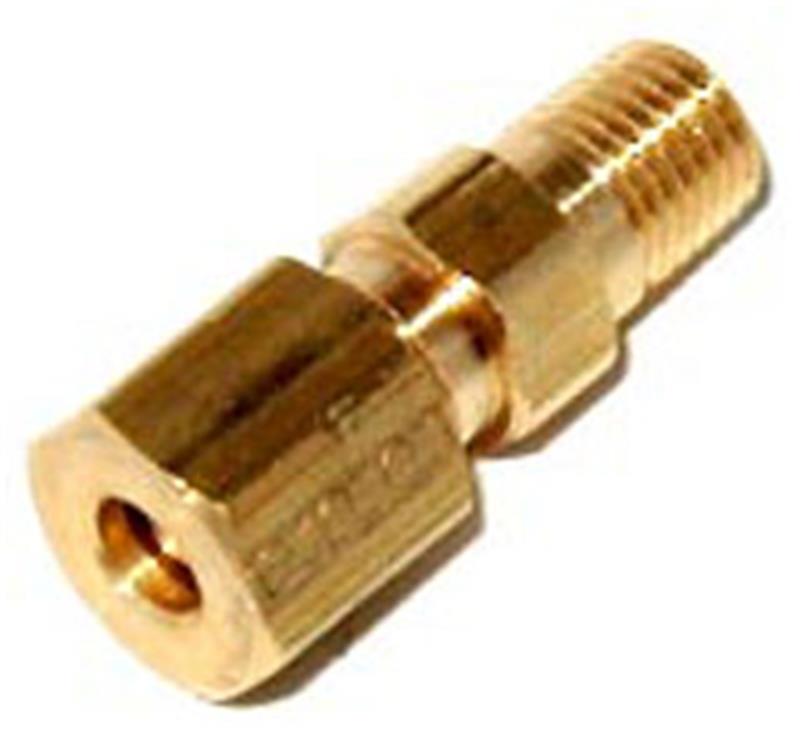 Sistema de óxido nitroso - Conexión de compresión NOS 1/16" NPT - Tubo de 3/16" (16431NOS)