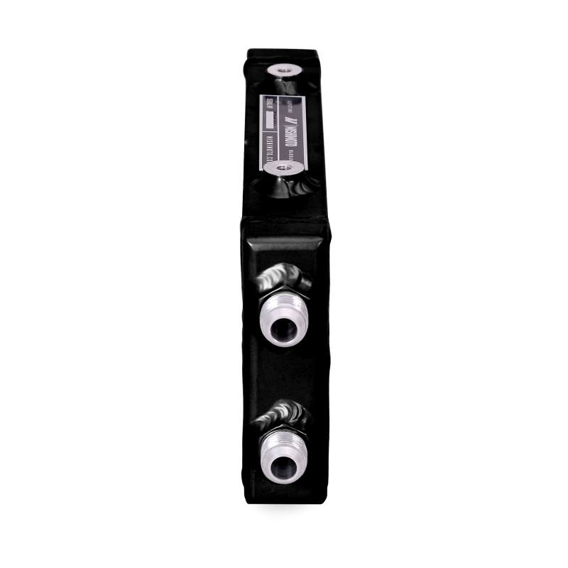 [GARAGE SALE] - Mishimoto Universal Small Bar and Plate Dual Pass Black Oil Cooler