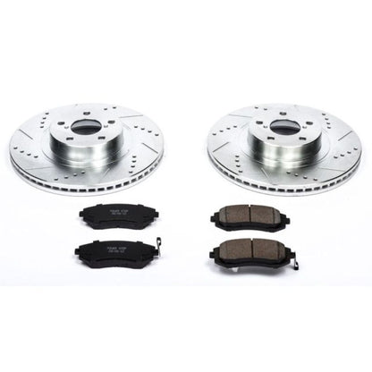 Power Stop 04-06 Subaru Baja Delantero Z23 Evolution Sport Kit de Freno