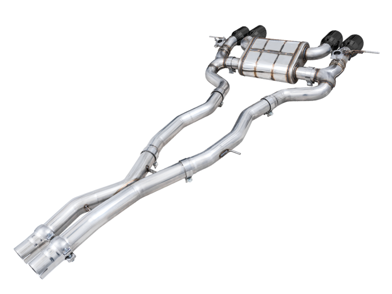 Escape AWE SwitchPath Catback para BMW G8X M3/M4 - Diamond Black Tips