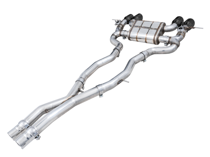 Escape AWE SwitchPath Catback para BMW G8X M3/M4 - Diamond Black Tips