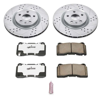 Power Stop 12-13 Buick Regal Front Z26 Street Warrior Juego de frenos