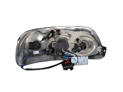 ANZO 1997-2003 Ford F-150 Projetor Faróis com Halo Preto (CCFL)