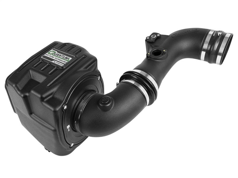 aFe Quantum Pro DRY S Sistema de admisión de aire frío 11-16 GM/Chevy Duramax V8-6.6L LML - Seco