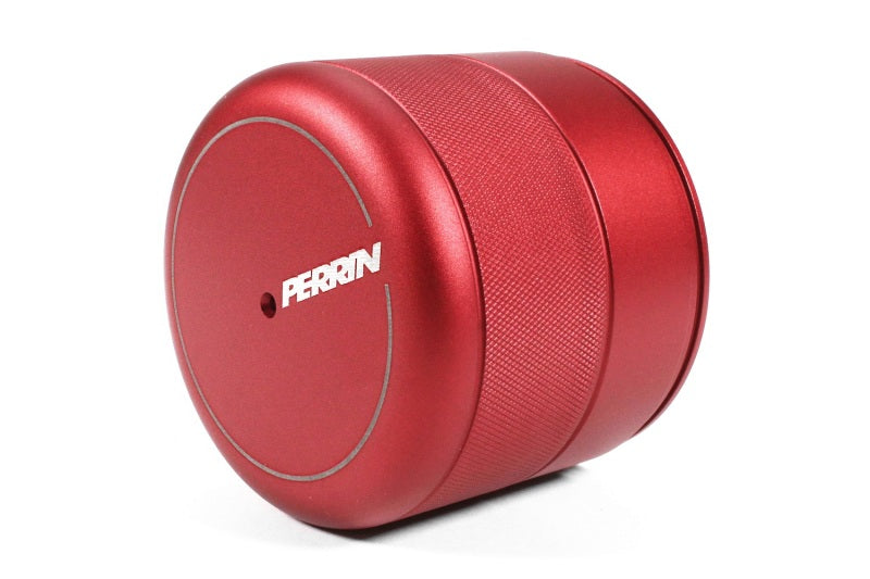 Tampa do filtro de óleo Perrin 2015+ Subaru WRX/STI - vermelha