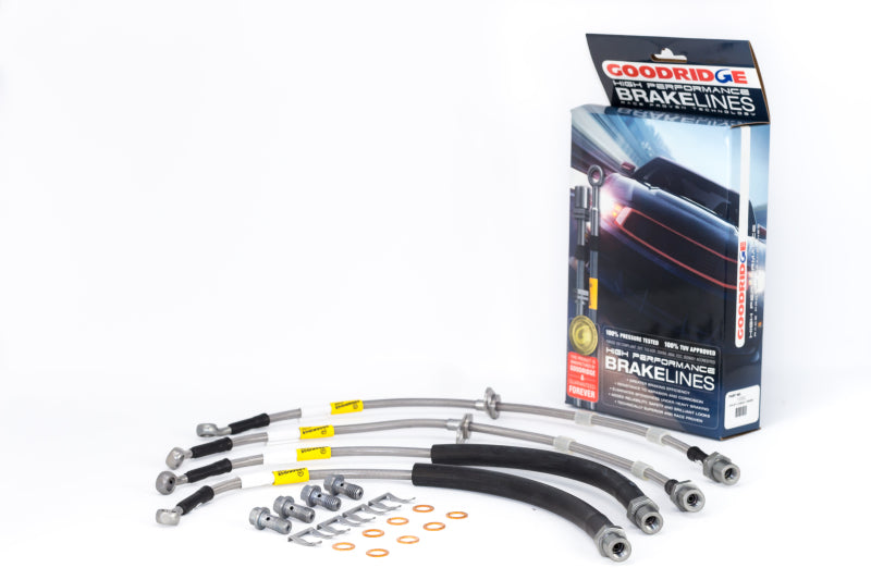 Goodridge 16-17 Chevrolet Camaro LT (con calibradores Brembo) SS Líneas de freno