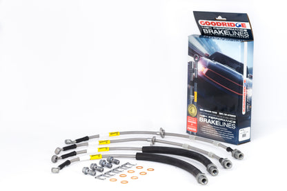 Goodridge 16-17 Chevrolet Camaro LT (con calibradores Brembo) SS Líneas de freno