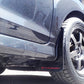 Rally Armor 13-19 Ford Fiesta ST Black UR Mud Flap w/Silver Logo