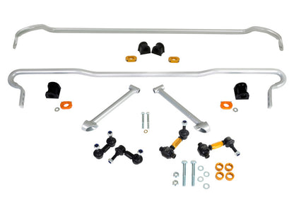 Whiteline 08-10 Subaru WRX kit de barra estabilizadora dianteira e traseira 22 mm