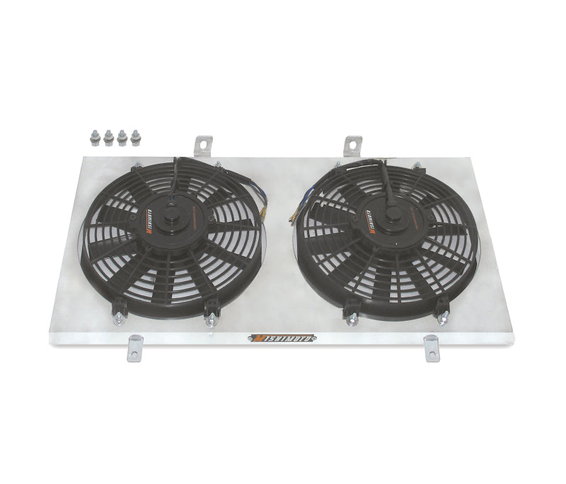 Mishimoto 89-94 Nissan 240sx S13 SR20DET Kit de cubierta de ventilador de aluminio