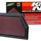 K&N Replacement Panel Air Filter for 2014 Jeep Cherokee 2.4L/3.2L